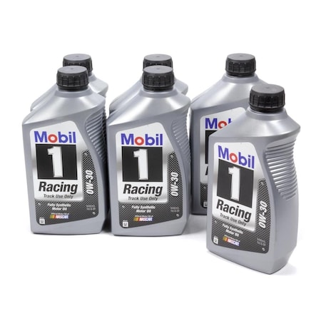 Mobil 1 102622 0W-30 Racing Oil - 1 qt. - Case of 6, 6PK MOB102622