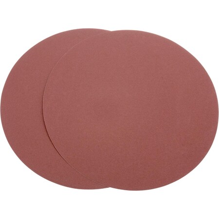 Woodstock 12" A/O Sanding Disc, 120 Grit PSA, 2PK D1338