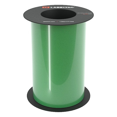 Creative Safety Supply LabelTac 9 Reflective Supply, Green LT805RF-C