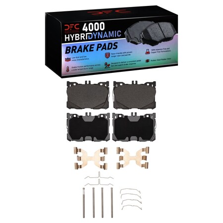 Dfc 4000 HybriDynamic, Disc Brake Pad Set,  4000-1871-01