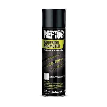 U-Pol RAPTOR 1K Adhesion Promotor, 12.4 oz Aerosol Can, Clear, Liquid UP5024