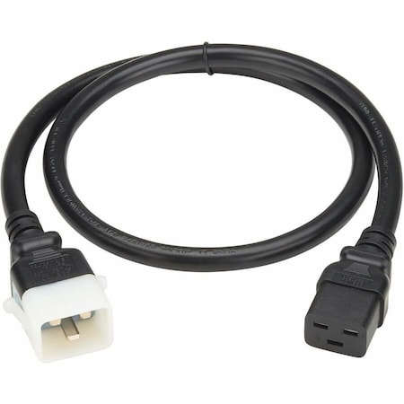 Eaton PDU POWER CORD, C19 TO P-LOCK C20 - HEAVY-DUTY, 20A, 250V, 12 AWG, 3 FT. (0.9 M) P036-E03