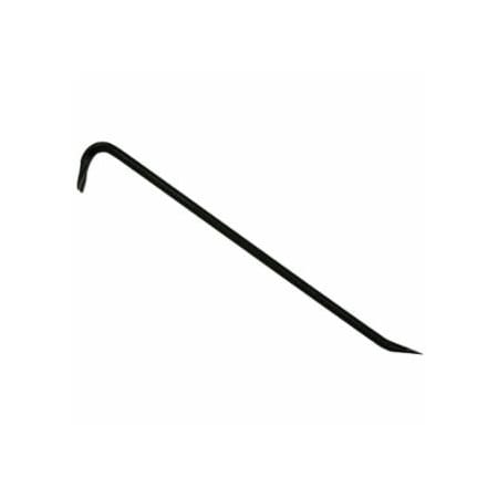 True Temper Gooseneck Wrecking Bar, 3/4 in W x 30 in L, Nail Puller/Chisel End 027-1171000