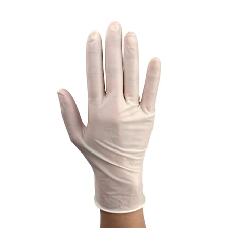 Dynarex AccuTouch Latex Exam Gloves, Small, Powder-Free, 1000PK 6622