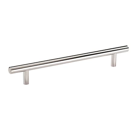 Amerock Bar Pulls 7 in 178 mm Center-to-Center Polished Chrome Cabinet Pull, 10PK 10BX117826