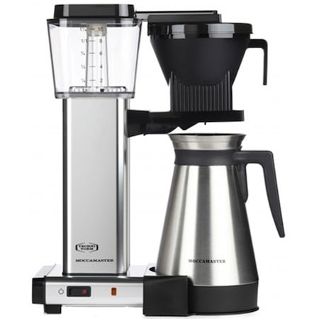 Technivorm Moccamaster Silver Coffee Maker 79312