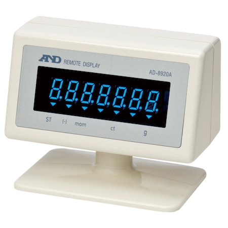 A&D Remote Display 7-Digit 13mm Characters AD-8920A