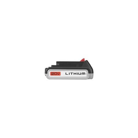 Black & Decker 20 Volt MAX Lithium-Ion 2.0 Ah Tool Battery LBXR2020