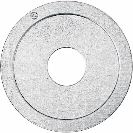 Dottie Conduit Fitting Reducing Washer, 1-1/2 in x 1/2 in, Steel, Pre-Galvanized, Red RW51