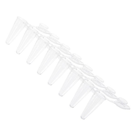 Zoro Select PCR Strip, 0.28 in Dia, Natural, PK120 230464