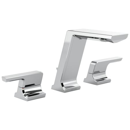 Delta Pivotal Two Handle Widespread Bathroom Faucet 3599LF-PR-MPU