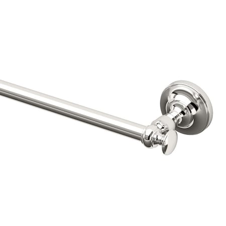 Gatco Tavern 24" Towel Bar, Polished Nickel 4120