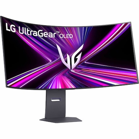 Lg UltraGear 45GX950A-B 45" Class 5K2K WUHD Curved Screen Gaming OLED Monitor - 21:9 - Black 45GX950AB