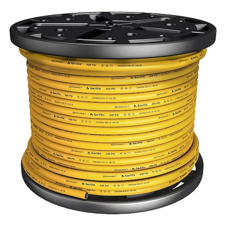 Continental Bulk Air Hose, 350 ft L, Yellow 20026309