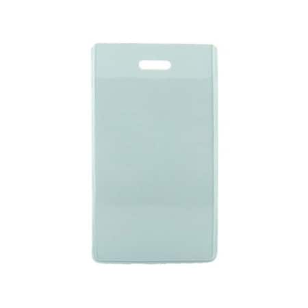 Brady WHITE SEMI-RIGID VINYL LUGGAGE TAG HOLDER, 4 1/4 X 2 1/2in 108 X 64MM 1845-2008
