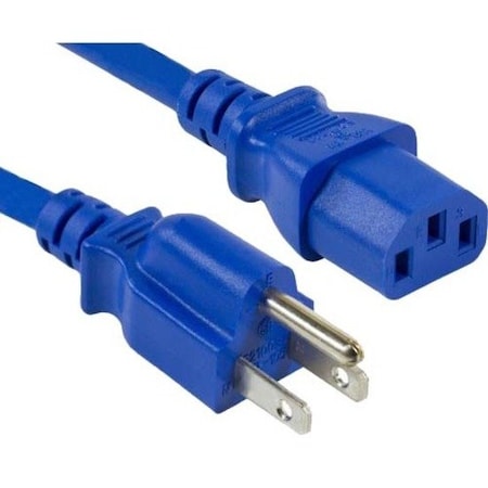 Enet 5-15P To C13 2Ft Blue Power Cord N515-C13-BL-2F-ENC