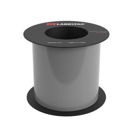 Labeltac Label Supply 5in x 75ft, Gray LT508-C