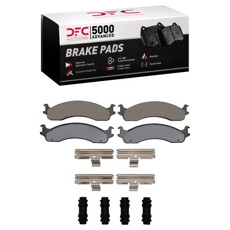 Dfc 5000 Advanced Disc Brake Pad Set,  1551-0655-01