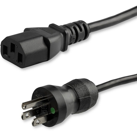 Startech.Com 15ft Hospital Power Cord, NEMA 5-15P/C14 PXTMG10115