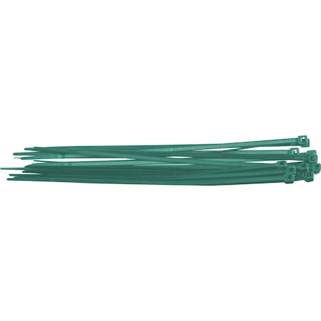 Brady ToughWash Cable Ties, 0.18in W x 7in L, Metal Detectable Nylon, 10PK 145588