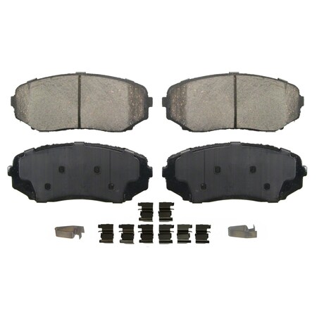 Wagner Brake QuickStop Front Disc Brake Pad Set Ceramic,  ZD1258