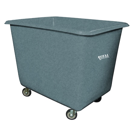 Royal Basket Trucks Poly Truck Metal Base, 44" L, Granite Gray G14-GRG-PGA-4UNN