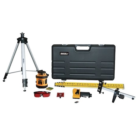 Johnson Level & Tool Johnson 40-6517 Laser Level Kit, Red Laser 40-6517