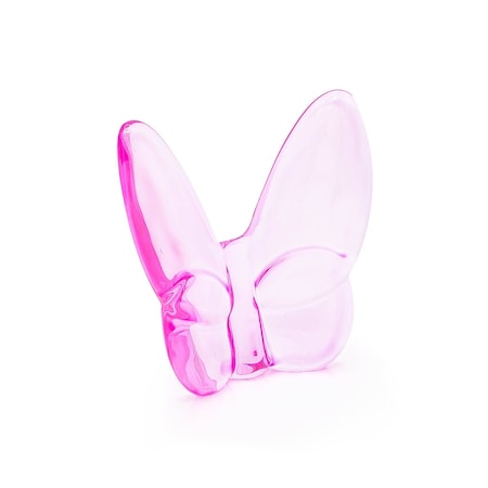 Homeroots 3" Pink Crystal Butterfly Figurine Tabletop Sculpture 554009
