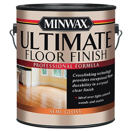 Minwax 131020000 Gallon Clear Water Based SemiGloss Finish, 2PK 177859