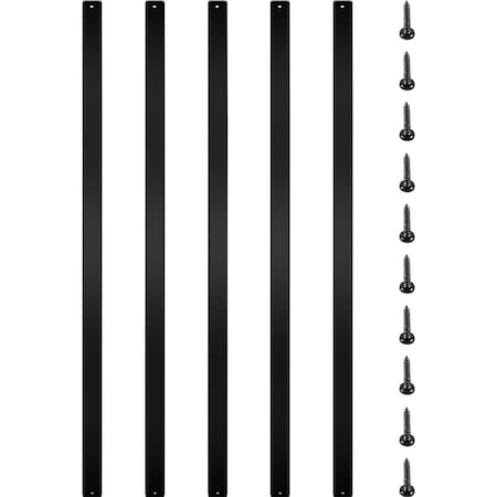 Vevor Deck Balusters Metal Deck Spindles 76 Pack 29.5" Aluminum Alloy Railing, 76PK AL-BP-29.5in-76