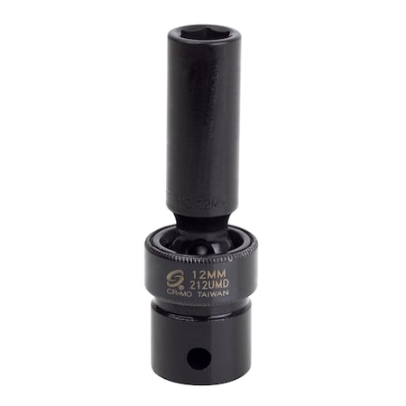 Sunex 1/2 in Drive 12Mm Deep Universal Impact Socket 212UMD