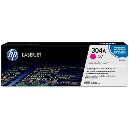 Hp 304A (CC533A) Magenta Original LaserJet Toner Cartridge (2,800 Yield) CC533A