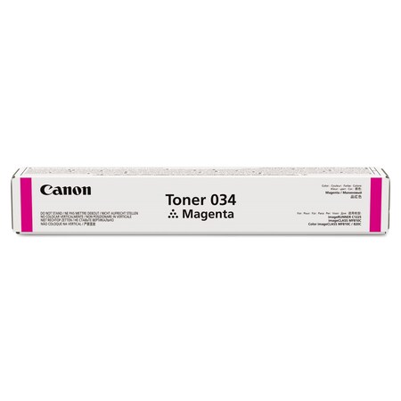 Canon 9452B001 (034) Toner, 7300 Page-Yield, Magenta 9452B001