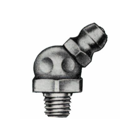Alemite Hydraulic Fittings, Elbow - 45 Degrees, 13/16 in, Male/Male, 1/4 in (SAE), 50PK 025-LAGN-1637-B1