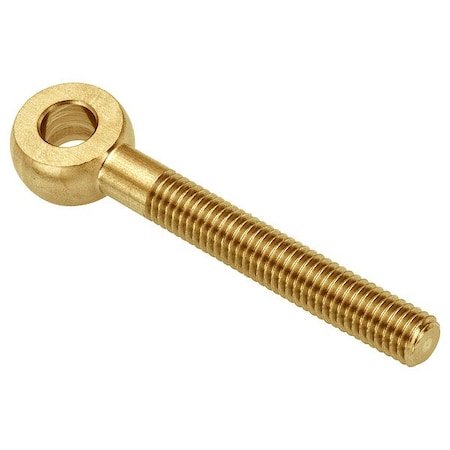 Ampg Fixed Rod End, Brass, Plain, 18 mm OD ZEBM8X90-BR