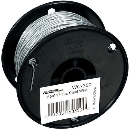 Fi-Shock Zareba Fence Wire, 17 Ga Wire, Steel Conductor, 350 Ft L WC-350