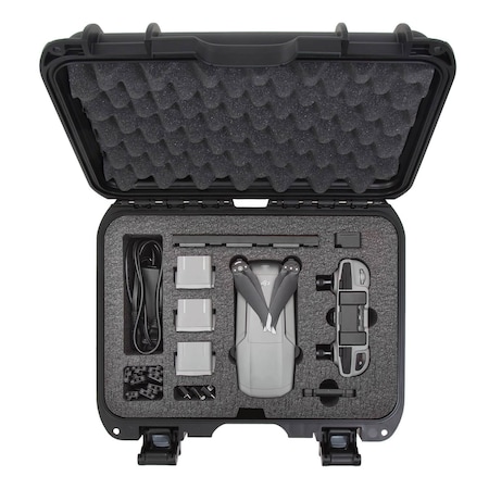 Nanuk 915 Waterproof Hard Case w/ Foam Insert for DJI Mavic Air 2 - Orange 915S-080OR-0A0-20146