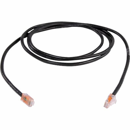 Commscope CBL ASSY MOD 24-4PR STRANDED, CAT6 T568A/B 15FT BLACK, CPC3312-01F015 CPC3312-01F015