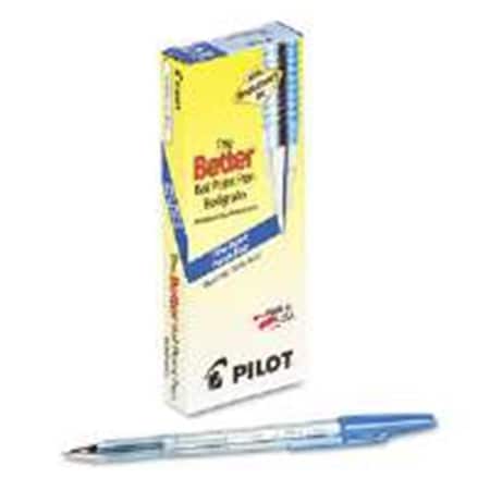 Pilot 36011 Better Ballpoint Stick Pen Blue Ink Fine Dozen YYSP-PIL36011