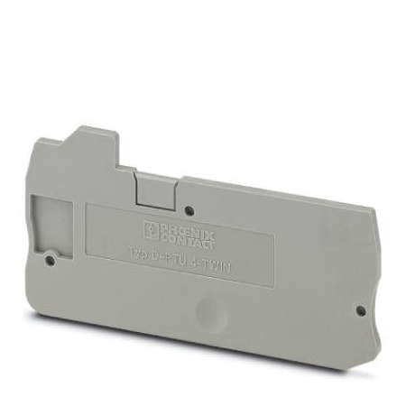 Phoenix Contact D-PTU 4-TWIN End cover Length: 69.3 mm 3211863