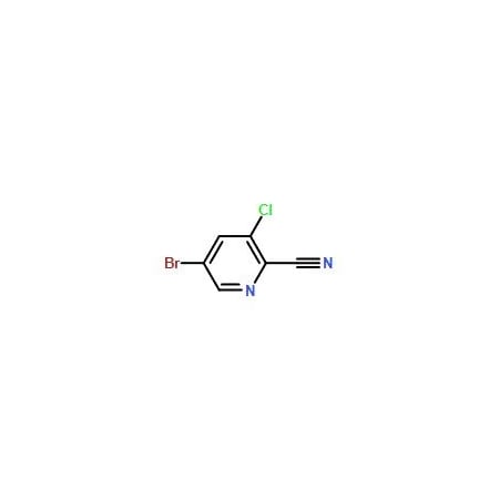 Ak Scientific 5-Bromo-3-chloropyridine-2-carbonitrile (25g), CAS 945557-04-0 Y4806-25g