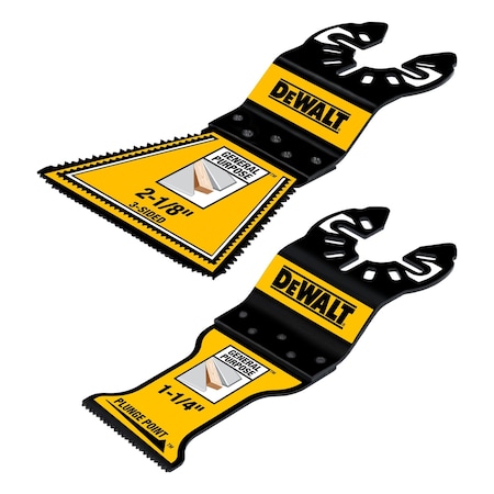 Dewalt Oscillating Tool Blade Set, Bi-Metal DWA422SET