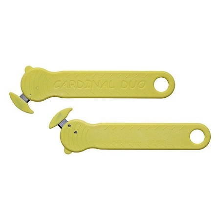 Cardinal Safety Cutter, 4 3/4" L, 13/16" W, PK10 C-102Y