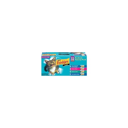 American Distribution & Mfg Co Cat Food Pack, Seafood Variety, 32-Ct. Cans 45435