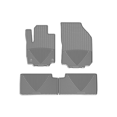 Weathertech Grey, Front and Rear All Weather Floor Mats W472GR-W425GR