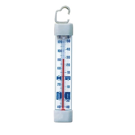 Cooper-Atkins Thermometer, 5/8 in L, White 330-0-4