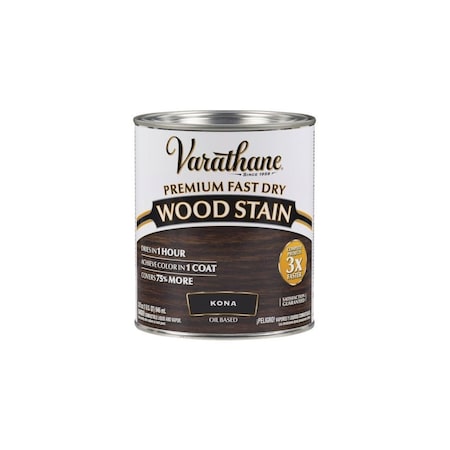 Rust-Oleum Varathane Kona Premium Fast Dry Wood Stain, 2PK 262010