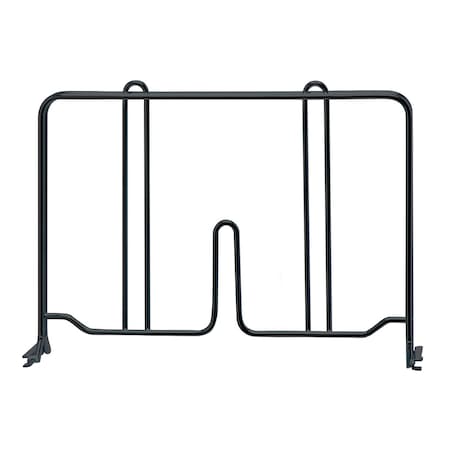 Quantum Storage Systems WIRE SHELF DIVIDER BLACK 12in DIV12BK