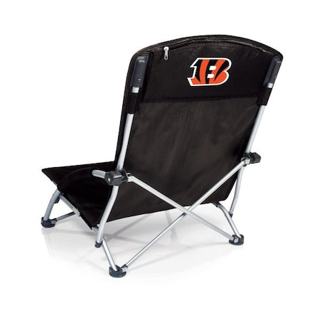 Picnic Time Family Of Brands NFL Cincinnati Bengals - Tranquility Beach Chair with Carry Bag 792-00-175-074-2