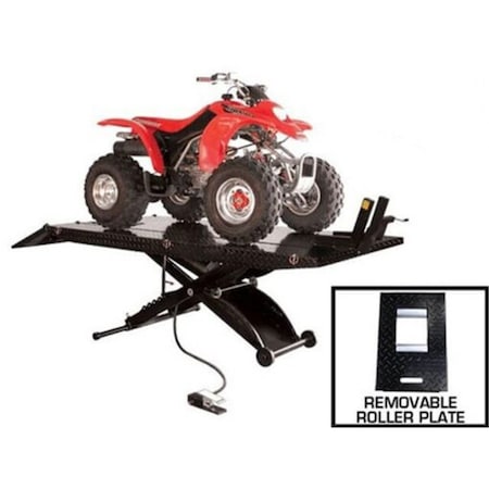 Atlas Automotive Equipment Acl Xlt Air Operated Motorcycle/Atv 1,000 Lb. Capacity Lift HT-ACL-XLT